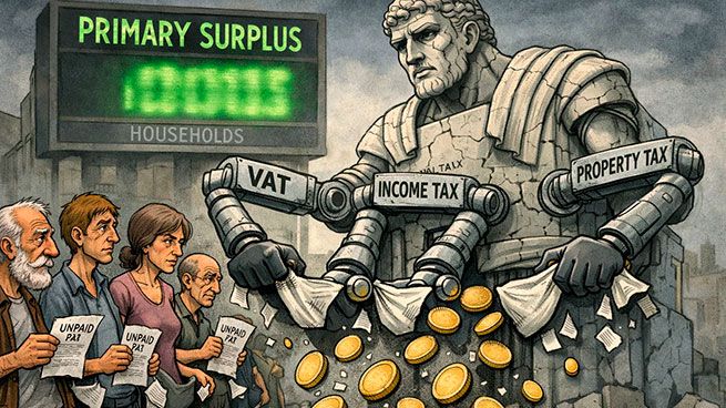 Бюджет Греции: первичный профицит составит 8 миллиардов евро в 2025 году