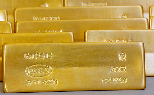 Золотые резервы России достигли $326,5 млрд: Москва готовится к глобальному кризису