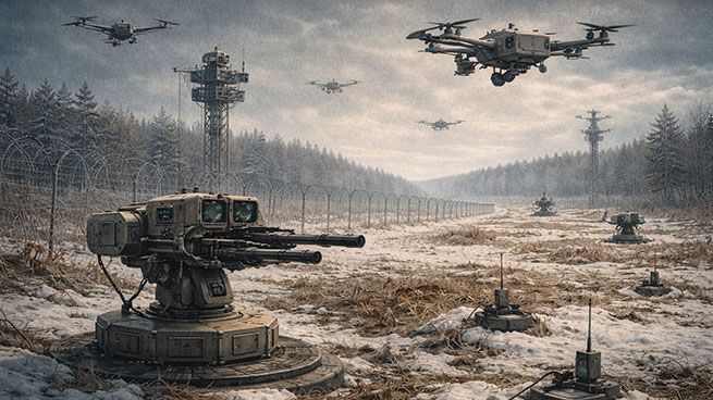 Дроны вместо солдат: как альянс собирается защищать границу с Россией