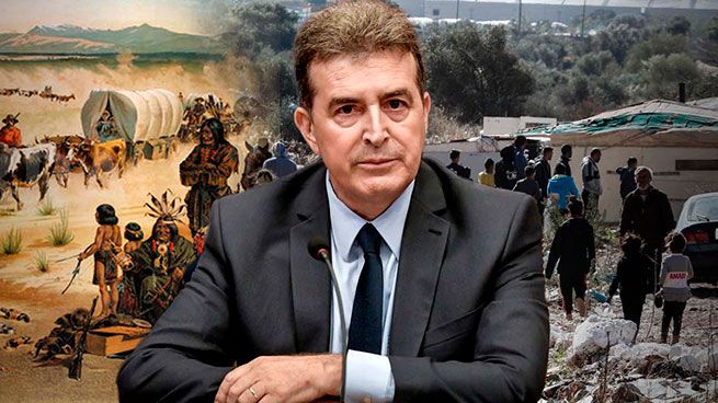 Гастуни: владелец киоска и его сын жестоко избиты группой из 20 Рома 5 «Как с индейцами»: Хрисосаидис поставит полицейские блок посты в цыганских таборах