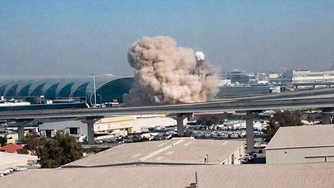 Москва: аэропорт Дубая используется армией США, поэтому стал целью ударов Ирана